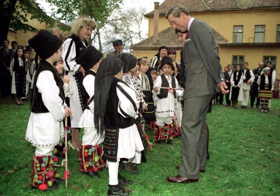 英国王储查尔斯王子经常来罗马尼亚度假
